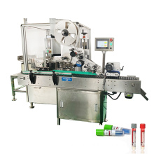 Hot sale 10ml test tube filler capper and labeller,plastic vial blood test tube filling and capping machine